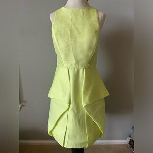 Tibi light green mid length dress